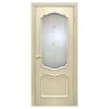 Двери межкомнатные ОМиС «Прованс ПВХ» (полотно со стеклом с контурным рисунком)
