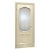 Двери межкомнатные ОМиС «Прованс ПВХ» (полотно со стеклом с контурным рисунком)