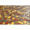 Тротуарная плитка «Средневековый камень» оранжевая вибролитая (кв.м)