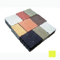 Тротуарная плитка сухопрессованная «Львовский камень» желтая 60 мм (кв.м)