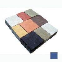 Тротуарная плитка сухопрессованная «Львовский камень» синяя 60 мм (кв.м)