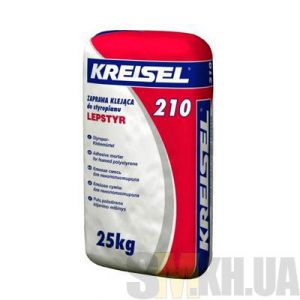 Клей для пенопласта Крайзель 210 (Kreisel 210) 25 кг (приклеивание)