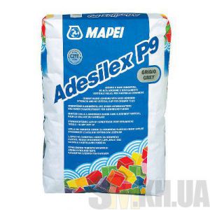 Клей для плитки Адезилекс Р9 серый (Adesilex Р9) Mapei (25 кг)