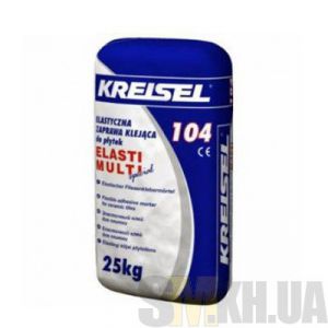 Клей для плитки эластичный Крайзель 104 (Kreisel 104) (25 кг)