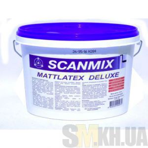 Краска интерьерная латексная Scanmix Mattlatex Deluxe (1 л)