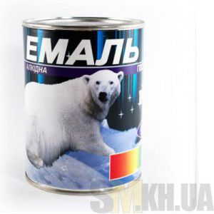 Краска Эмаль ПФ-115 белая (0,9 кг)