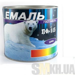 Краска Эмаль ПФ-115 белая (2,5 кг)