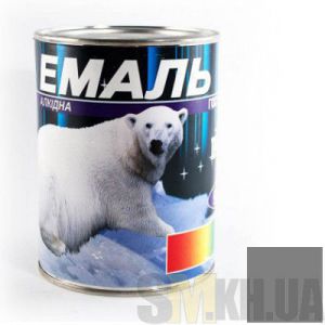 Краска Эмаль ПФ-115 серая (0,9 кг)