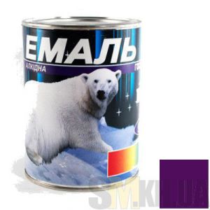 Краска Эмаль ПФ-115 фиолетовая (0,9 кг)