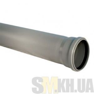 Труба для внутренней канализации 100 мм (1 м)