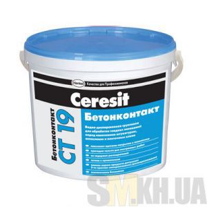 Грунтовка бетонконтакт Церезит СТ 19 (Ceresit CT 19) (15 кг)