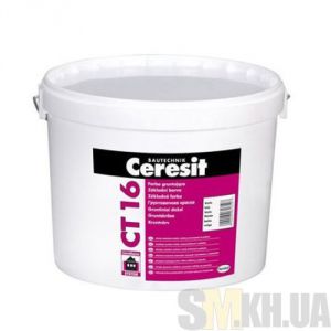 Грунтующая краска Церезит СТ 16 (Ceresit CT 16) 10 л (фасадная)