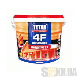Деревозащитное средство Титан (Tytan 4F) красный 1 кг (огне-биозащита)