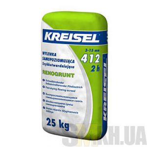 Самовыравнивающаяся смесь Крайзель 412 (Kreisel 412) 3-15 мм (25 кг)