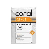 Стяжка для пола Корал ЦФ 31 (Сoral CF 31) (25 кг)