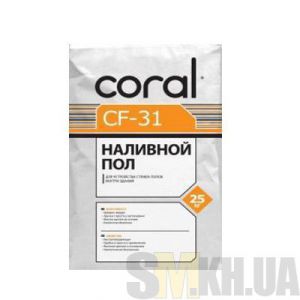Стяжка для пола Корал ЦФ 31 (Сoral CF 31) (25 кг)