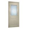 Двери межкомнатные ОМиС «Барселона ПВХ» (полотно со стеклом с контурным рисунком)