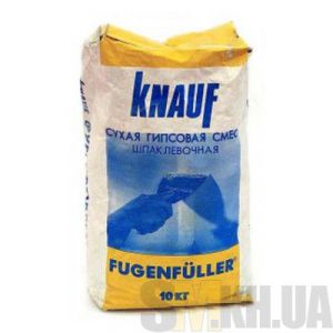 Гипсовая шпаклевка для швов Кнауф Фугенфюллер (Knauf Fugenfuller) (10 кг)