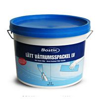Шпаклевка финишная для влажных помещений Бостик Ватрумспакел LV (Bostik Vatrumspackel LV) готовая (2,5 л)