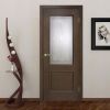 Двери межкомнатные ОМиС «Версаль ПВХ» (полотно со стеклом с контурным рисунком)