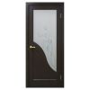 Двери межкомнатные ОМиС «Габриэлла ПВХ» (полотно со стеклом с контурным рисунком)